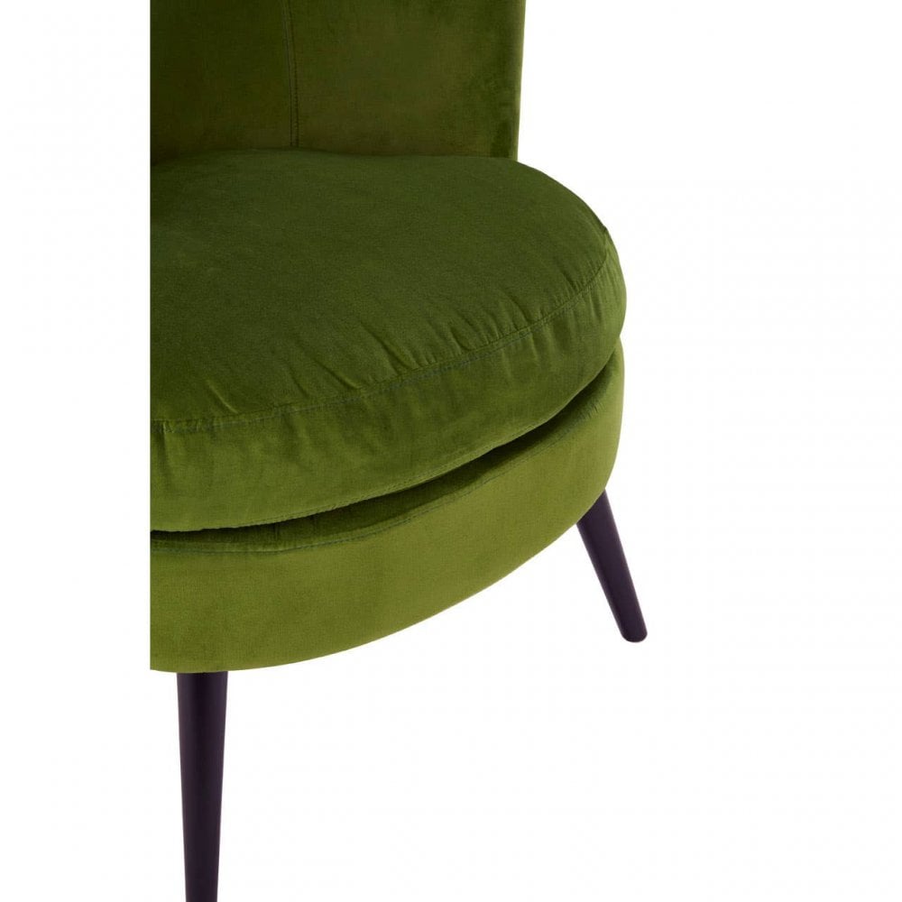 Carter Green Round Armchair