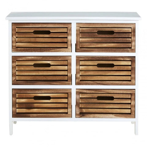 Kensington 6 Drawers Unit