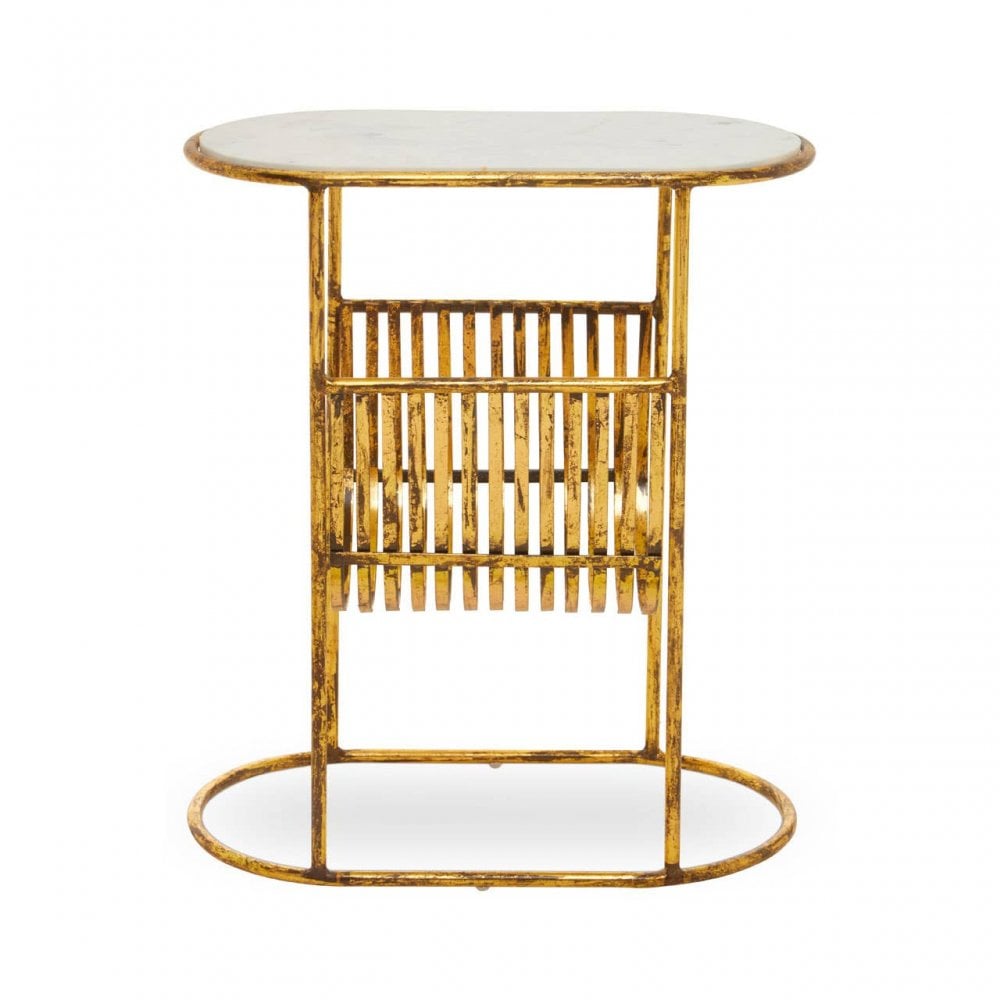 Elsie Table With Magazine Rack