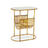 Elsie Table With Magazine Rack