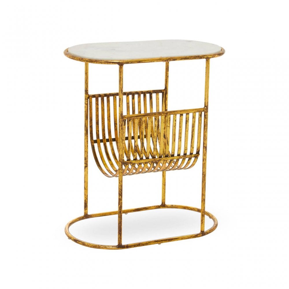 Elsie Table With Magazine Rack