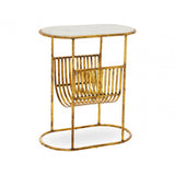 Elsie Table With Magazine Rack