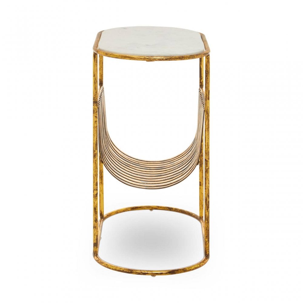 Elsie Table With Magazine Rack