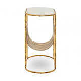 Elsie Table With Magazine Rack
