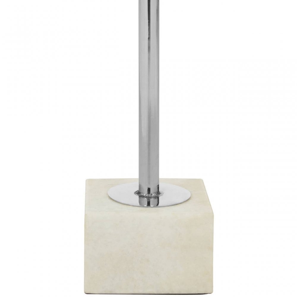 Elsie White Marble Side Table