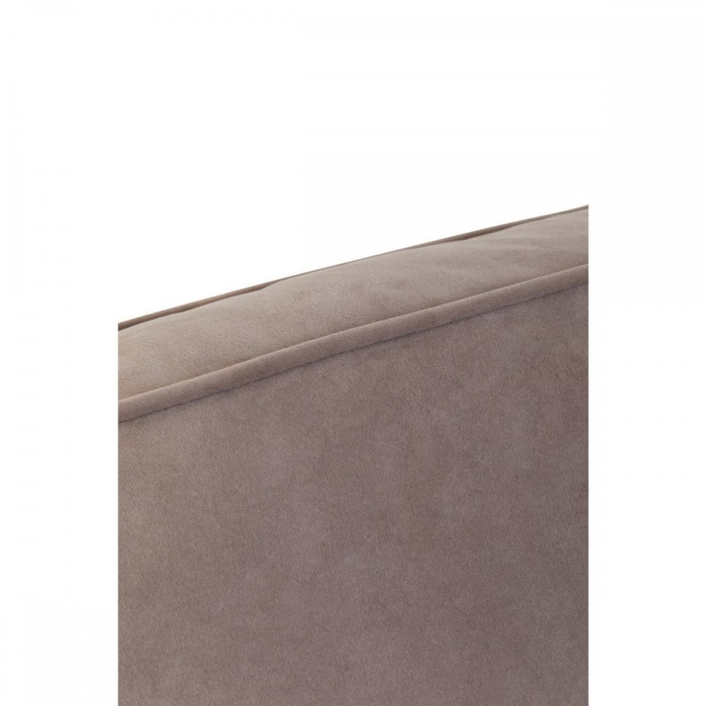 Camden Three Seat Velvet Chaise Sofa