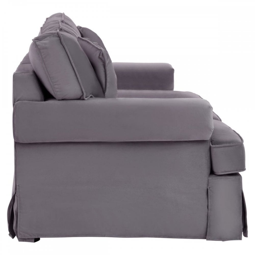 Camden Three Seat Velvet Sofa