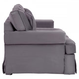 Camden Three Seat Velvet Sofa