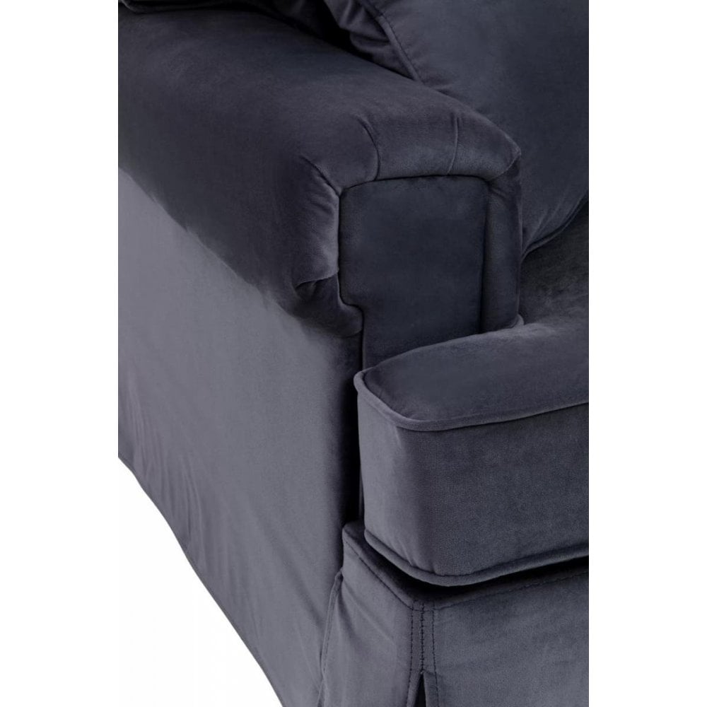 Camden Three Seat Velvet Sofa