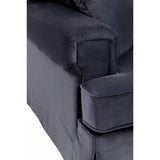 Camden Three Seat Velvet Sofa