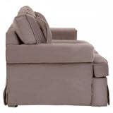 Camden Three Seat Velvet Sofa