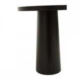 Kensington Black And White Ombre Side Table