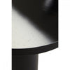 Kensington Black And White Ombre Side Table
