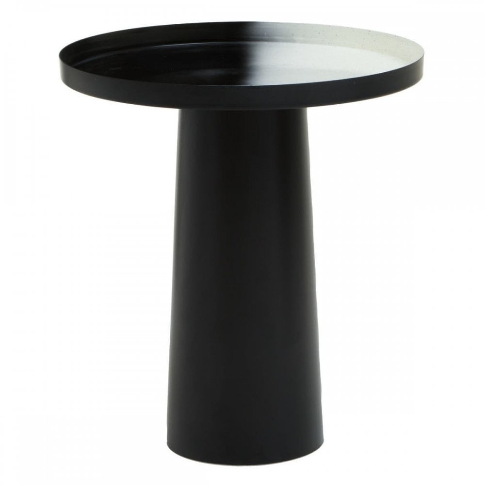 Kensington Black And White Ombre Side Table