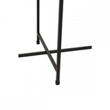 Kensington Two Tier Black And White Ombre Side Table