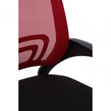 Kellan Red Home Office Chair