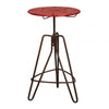 Garnet Metal Artisan Table