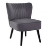 Kensington Park Grey Velvet Chair