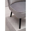 Kensington Park Grey Velvet Chair