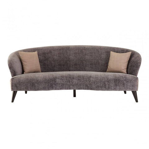 Sienna Grey Velvet 3 Seat Sofa