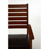 Camden Brown Leather Effect Rocking Chair