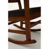 Camden Brown Leather Effect Rocking Chair
