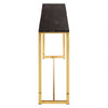 Sterling Dark Petrified Wood Console Table