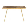 Sterling Petrified Wood Console Table