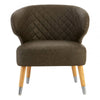 Kingston Faux Leather Wingback Armchair