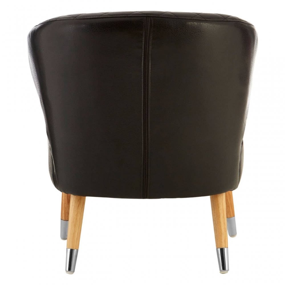 Kingston Faux Leather Wingback Armchair