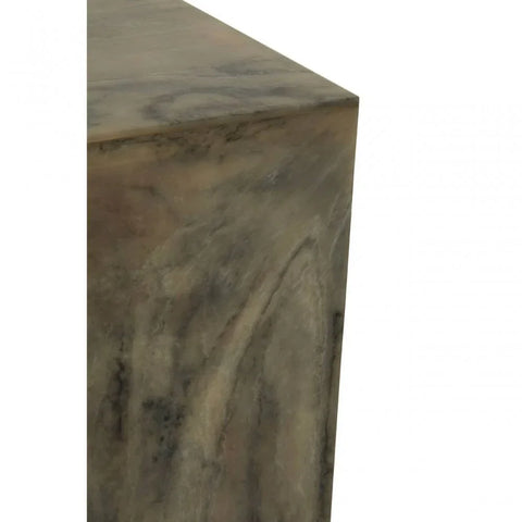 Florence Faux Marble Stool