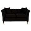 Milena 2 Seat Onyx Sofa