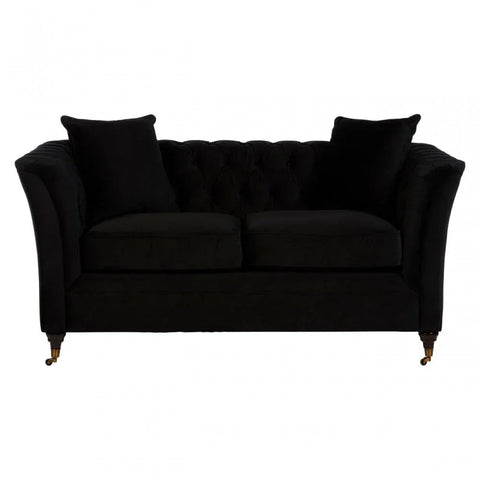 Milena 2 Seat Onyx Sofa