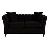 Milena 2 Seat Onyx Sofa