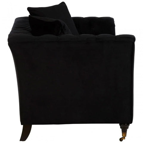 Milena 2 Seat Onyx Sofa