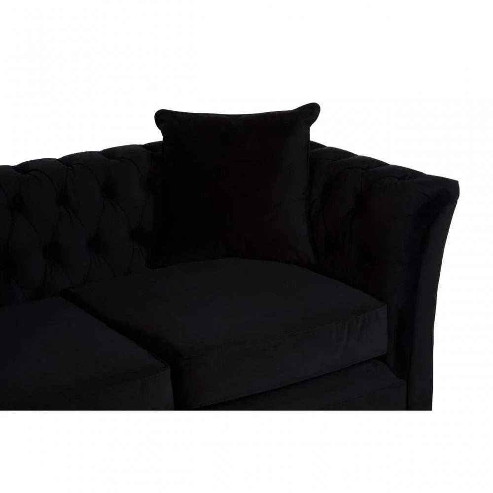 Milena 2 Seat Onyx Sofa