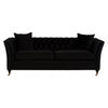Milena 3 Seat Onyx Sofa