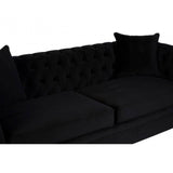 Milena 3 Seat Onyx Sofa