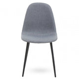 Kensington Grey Fabric Dining Chair