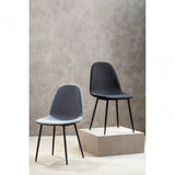 Kensington Grey Fabric Dining Chair