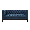 Amber 2 Seater Midnight Velvet Sofa