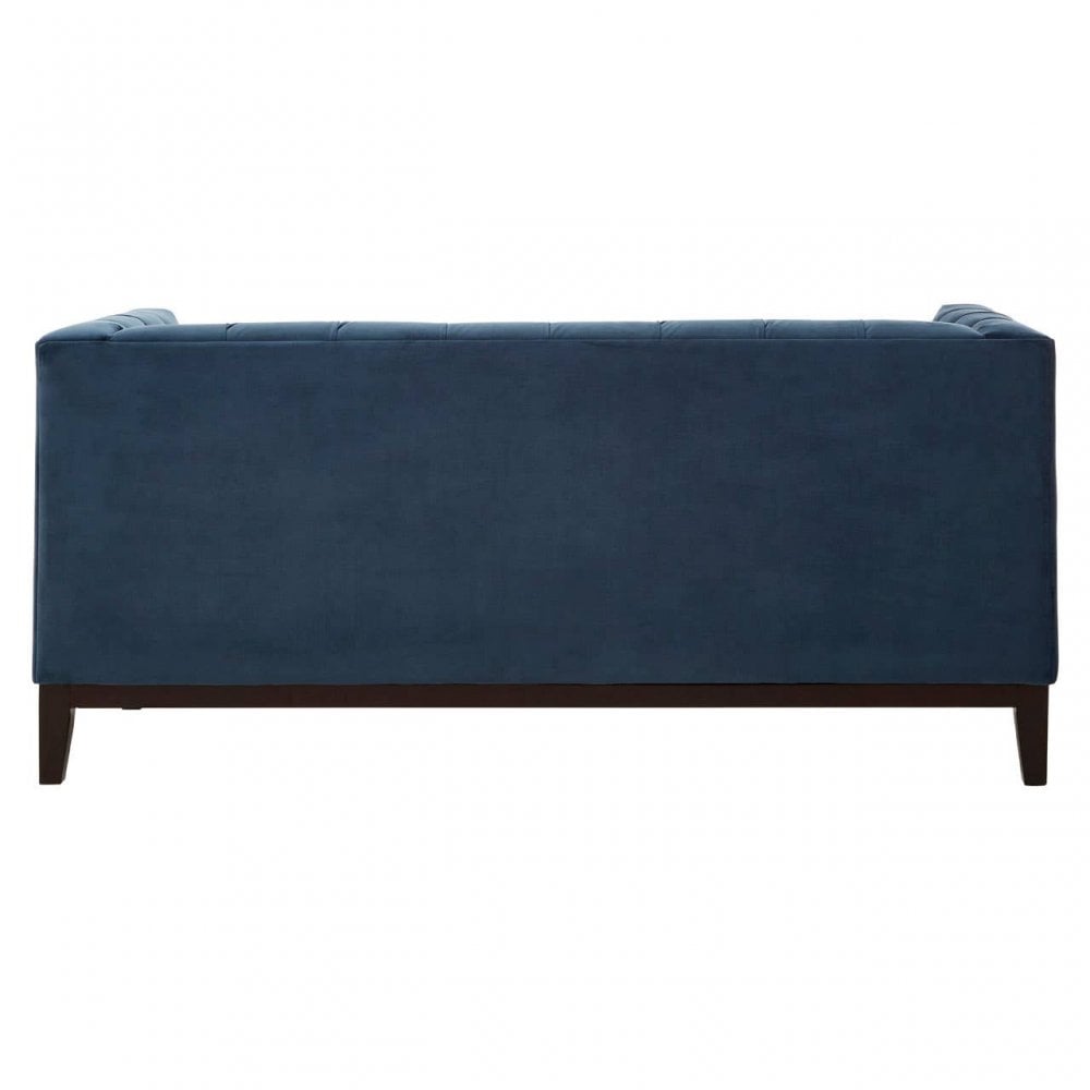 Amber 2 Seater Midnight Velvet Sofa