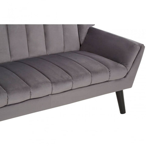 Amber 2 Seat Grey Sofa