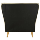 Oslo Beige Hopsack Fabric Single Bed