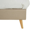 Oslo Beige Hopsack Fabric Single Bed