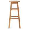 Kensington Tropical Hevea Wood Tall Bar Stool