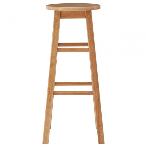 Kensington Tropical Hevea Wood Tall Bar Stool