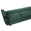 Amber 3 Seat Green Sofa Bed