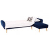 Amber 3 Seat Navy Sofa Bed