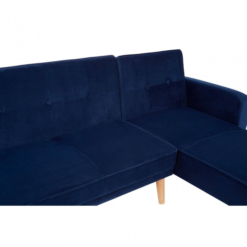 Amber 3 Seat Navy Sofa Bed
